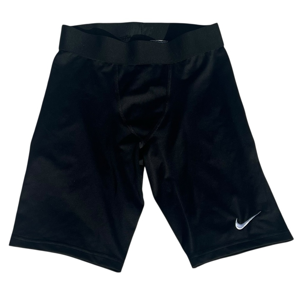 Nike Dri Fit Compression Shorts Mens Small Black Athletic Training 7”